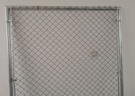 Galvanized Steel Chain Link Mesh Fence Fabric with 60x60mm Hole Size