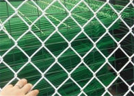 Chain Link Wire Mesh Fence 2M Height 15M Length For Commercial And Industrial