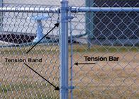 42mm 3-1/2 Inch Galvanized Chain Link Fence Tension Band