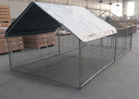 4 Ft X 5 Ft X 5 Ft Galvanized Chain Link Dog Kennel With PC Frame