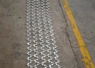 Welded Fencing Blade Square Mesh CBT60 Razor Wire Concertina Laminated Net