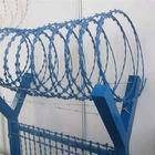 Security Product 500mm Barbed Tape Concertina Wire 10kg Bto-22 Rust Residence