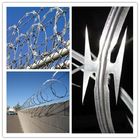 Security Fence Cbt-60 / 65 Concertina Barbed Tape Wire Single Coil Diameter 700mm