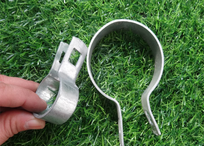 89mm Galvanized Chain Link Fence Hardware Tension Bands For Connection