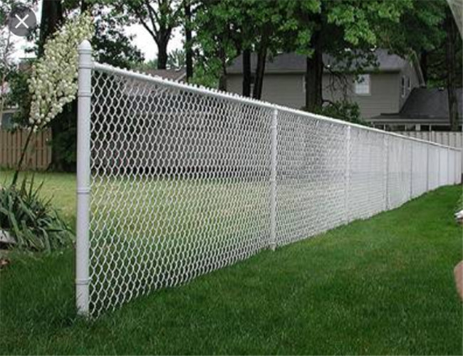 6 Ft. X 50 Ft. Galvanized Steel Chain Link Mesh Fencing Corrosion