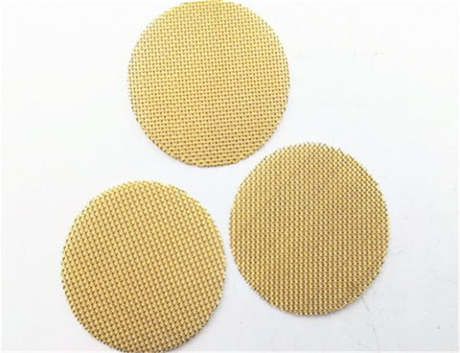10mm Stainless Steel Filter Mesh Screen , Smoking Pipe Filter Screen Mesh