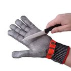 Resistant Anti Cut Safety Stainless Steel Metal Mesh 5 Fingers Butcher Gloves