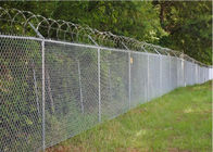 4ft 6ft Chain Link Fence Fabric Pvc Coated Galvanized Weave Wire Mesh