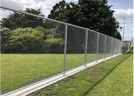 3.0mm Chain Link Fence Mesh Galvanized Diamond
