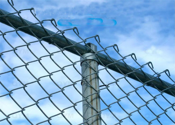 3.0mm Chain Link Fence Mesh Galvanized Diamond