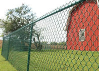 Sports Playground Diamond Wire Mesh Chain Link Fence 60x60mm Hole