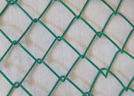 2inch 6ft Dark Green And Silver Diamond Chain Link Fence For Field Landcap
