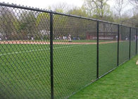 PVC Coated Chain Link Fence Iron Wire Mesh 9 Gauge