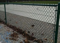 PVC Coated Chain Link Wire Mesh Roll Fence For Protecting Mesh