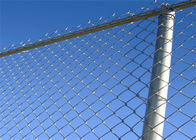 rustproof 3.0mm Diamond Wire Mesh Fence Cyclone Chain Mesh Fencing