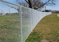 60mm Seaside Chain Link Fence Fabric Galvanized Diamond Wire Netting 6FT