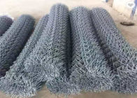 OEM Hot Dipped Galvanized 4mm Chain Link Privacy Fabric 20x20mm