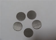 60 Micron Stainless Steel Mesh Sieve Weave Type For Plastic Extruder Machinery