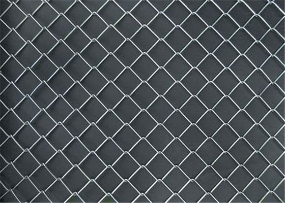 48&quot; x 100' Size 60mmx60mm Galvanized Chain Link Mesh Fence Project