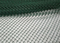 Security Chain Link Mesh Fence Top With Razor Wire Protecting Mesh