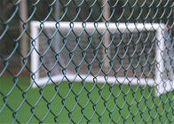 8FT X 50FT Chain Link Fabric Fence With Razor Barbed Wire For High Level Security