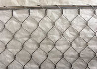 Ferruled Style X-Tend Stainless Steel Wire Rope Mesh Netting Breaking Resistant