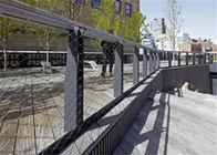 CE Decorative Railing Fence SS316L Ferrule Mesh