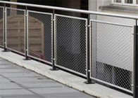 Light Weight Stainless Steel Wire Rope Mesh Net Weatherproof Easy Installation