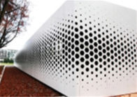 Commercial Perforated Metal Mesh Kitchen Wall Covering Long Service Life