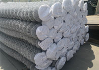 Galvanized Steel Wire Chain Link Fabric Fencing Mesh For Gardens 5FTx50FT