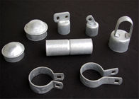 Silver Color Chain Link Fence Fittings Easy Install Smooth Feature OEM Service