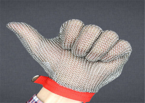 Reliable Performance Stainless Steel Mesh Gloves For Industrial Cutting Protection