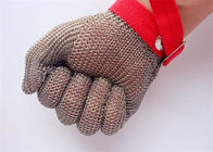 Security Stainless Steel Metal Mesh Butcher Gloves Anti - Corrosion Cut Resistant