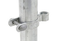 Chain Link  Fence Male Gate Post Hinge Galvanized Pressed Steel Surface Treatment