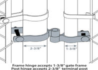 Chain Link Gate Fittings Hinges Latch 2 3/8&quot; Post 1 3/8&quot; Gate Frame Hinge