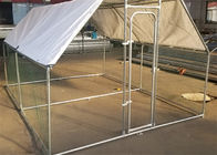 Modular Chain Link Boxed Galvanized 2.3mm Outdoor Dog Kennel