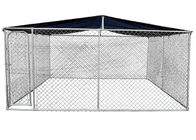Outdoor 5 X 15 X 6 Wire Dog Kennel Galvanized Material