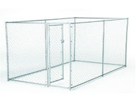 Boxed 10x10x6ft Chain Link Dog Cage Kennel With Door