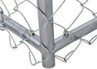 Modular Chain Link Fence Fabric Kennel Kit 4 Ft X 5 Ft X 10 Ft