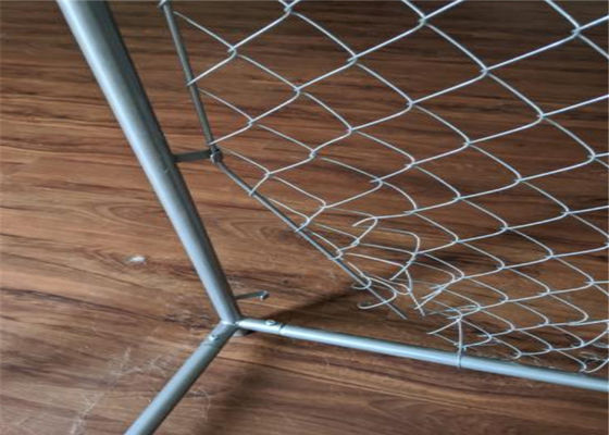 Outdoor 5 X 15 X 6 Wire Dog Kennel Galvanized Material