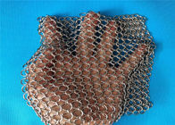 1.2MM Chainmail Scrubbers Cleaning Cast Iron Skillet Effortless