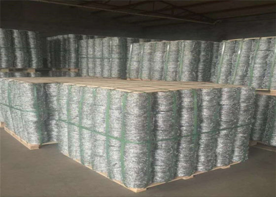 18kg/Roll 2.0mm X 2.5mm 4 Point Prison Razor Wire