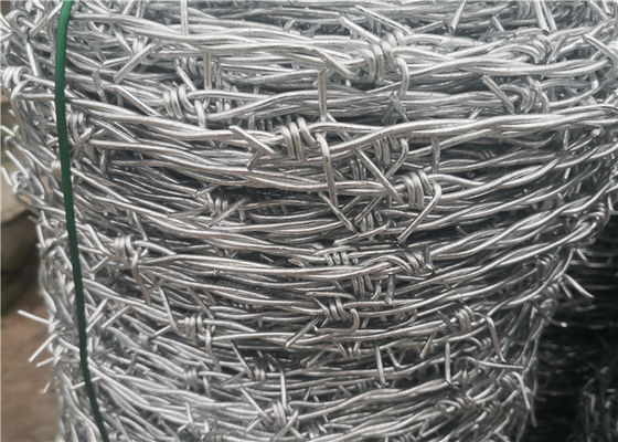 18kg/Roll 2.0mm X 2.5mm 4 Point Prison Razor Wire