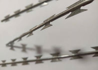 Straight Line BTO-10 Stainless Steel Razor Wire For Prison Welding Mesh