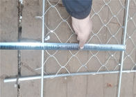 Twill Weave Balustrade Infill Cable Stainless Steel Wire Rope Mesh For Staircase