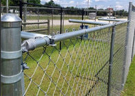 Galvanized Wire Farm 75*75mm Chain Link Mesh Fence