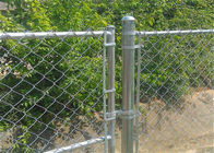 8&quot; X 50&quot; Chain Link Fence Fabric 9 Gauge Galvanized