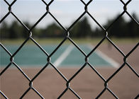 Diamond Mesh Perimeter 6 Ft Tall Chain Link Fence 50x50Mm Protects Garden