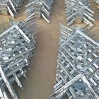6 Strand Barbed Wire Extension Arms Galvanized Flange Etch Proof