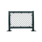 Farm Sports Ground 3ft Pvc Coated Chain Link Mesh Fence Dark Green Rust Residence